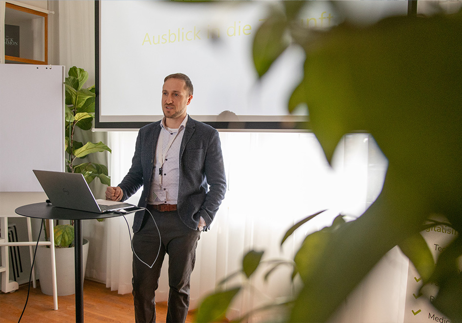 Atrium Eventraum des MyHive in der Ungargasse